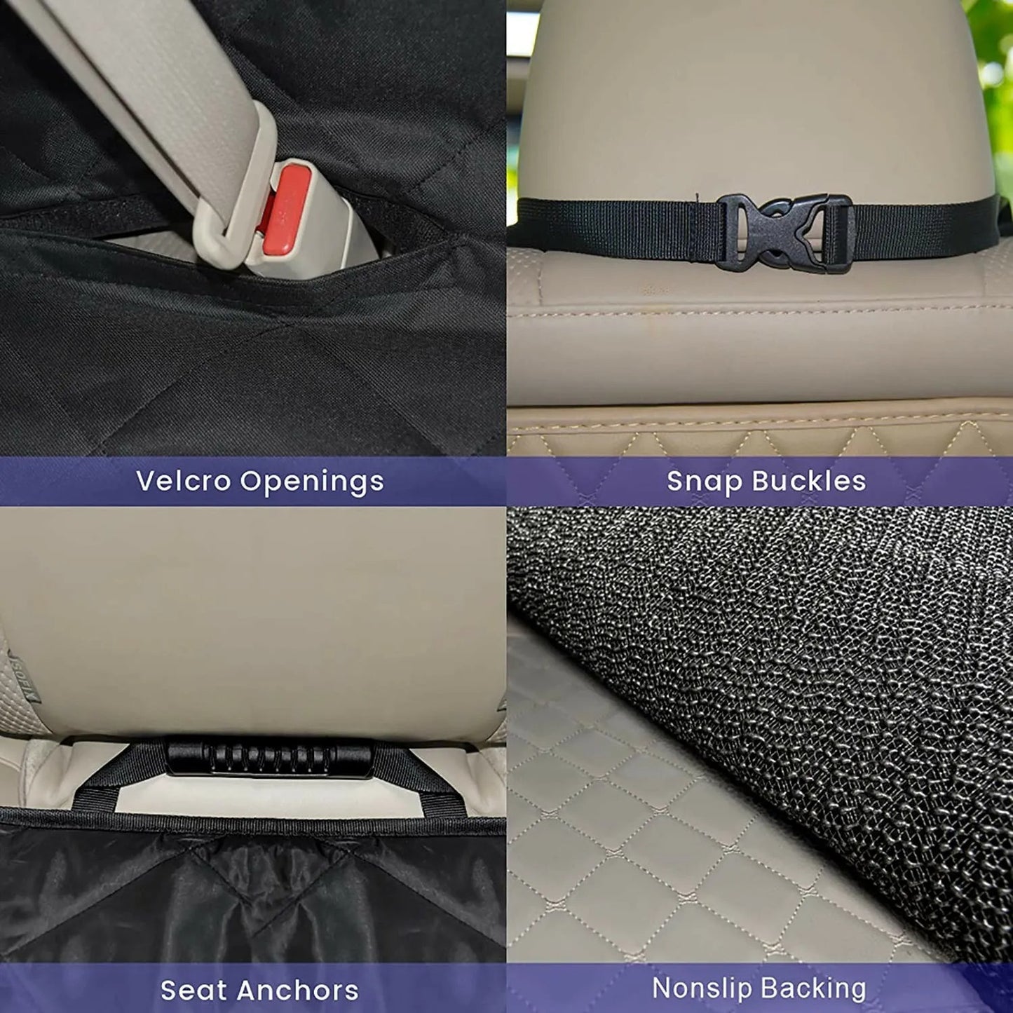 Seat Cover Rear Back Car Pet